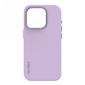 Decoded Silicone Case with MagSafe for iPhone 15 Pro - lavender