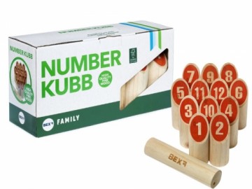 Игра на свежем воздухе Number Kubb