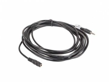 Lanberg CA-MJFJ-10CC-0050-BK audio cable 5 m 3.5mm Black