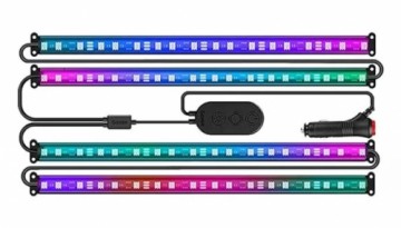 Govee RGBIC Interior Car Lights Интеллектуальный линейный светильник Bluetooth