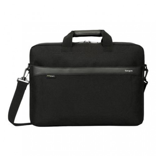 Targus | GeoLite EcoSmart Essential Laptop Case | TSS984GL | Fits up to size 15-16 " | Slipcase | Black | Shoulder strap image 1