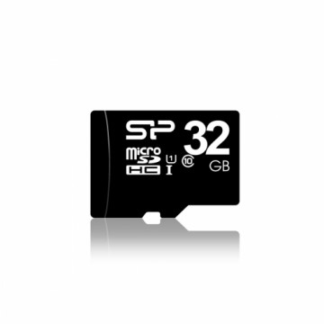 Mikro SD Atmiņas karte ar Adapteri Silicon Power SP032GBSTH010V10SP SDHC 32 GB