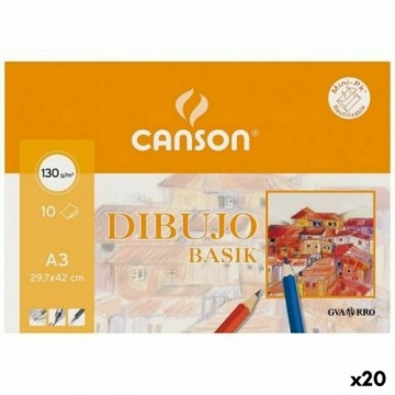 Блокнот Canson Basik 10 Листья (20 штук)