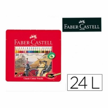 Zīmulis Faber-Castell 115824 Sarkans 24
