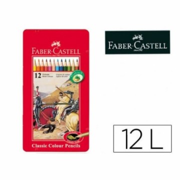 Krāsainie zīmuļi Faber-Castell 115801 Sarkans