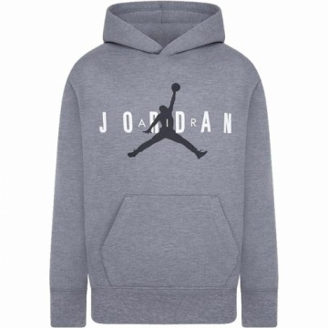 Bērnu Sporta Krekls ar Kapuci Jordan Jordan Jumpman Sustainable Pelēks
