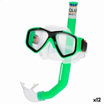 Очки для ныряния с трубкой Colorbaby Aqua Sport Детский (12 штук)