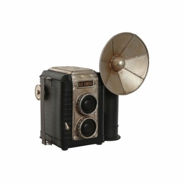 Декоративная фигура Home ESPRIT Чёрный Серебристый Фотокамера Vintage 25 x 14 x 24 cm