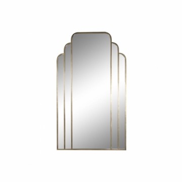 Настенное зеркало Home ESPRIT Позолоченный Стеклянный Железо современный 122 x 3 x 208 cm