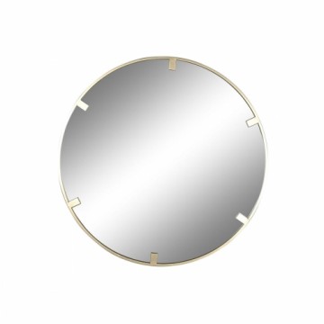 Настенное зеркало Home ESPRIT Позолоченный Стеклянный Железо 122 x 4 x 122 cm