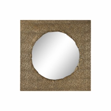 Sienas spogulis Home ESPRIT Bronza Metāls 80 x 6 x 80 cm