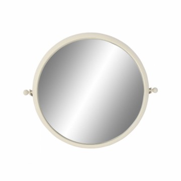Sienas spogulis Home ESPRIT Balts Metāls Romantiski 60 x 13 x 52 cm