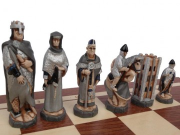 Шахматы Chess Anglija England Nr.158 Фигуры из мрамора!