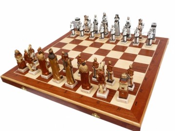 Шахматы Chess Grunwald Nr.160 Фигуры из мрамора!