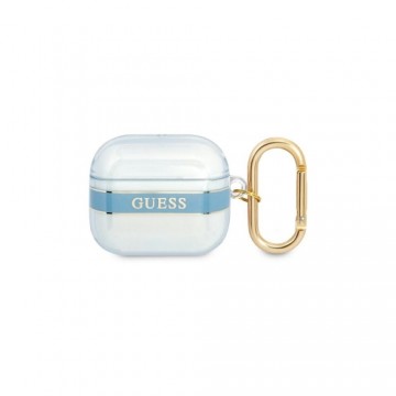 Guess case for AirPods 3 GUA3HHTSB blue Cord