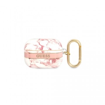 Guess case for Airpods Pro GUAPHCHMAP pink Marble
