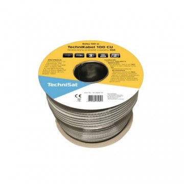 Coaxial cable Technisat CE HD-100 CU RG6 100m biały 76-4984-00