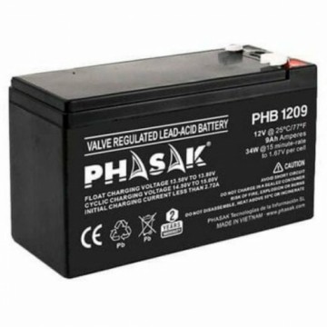 Baterija Nepārtrauktās Barošanas Sistēma Barošanas Sistēma UPS Phasak PHB 1209 12 V