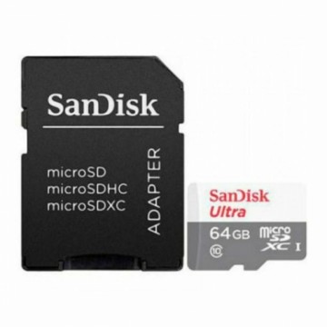 SDXC Atmiņas Karte SanDisk 64GB Ultra microSDXC 64 GB