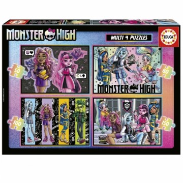 Puzle un domino komplekts Educa Monster High Multipuzzle