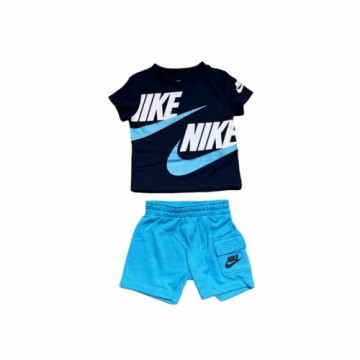 Bērnu Sporta Tērps Nike Knit Zils 2 Daudzums