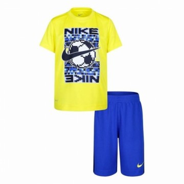 Bērnu Sporta Tērps Nike Dzeltens Zils 2 Daudzums