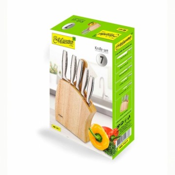 Кухонные ножи с подставкой Feel Maestro MR-1411 Деревянный