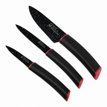 Набор ножей San Ignacio Keops Marble SG-4136 Чёрный Нержавеющая сталь 3 Предметы