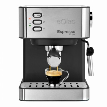 Экспресс-кофеварка Solac Чёрный 1,2 L