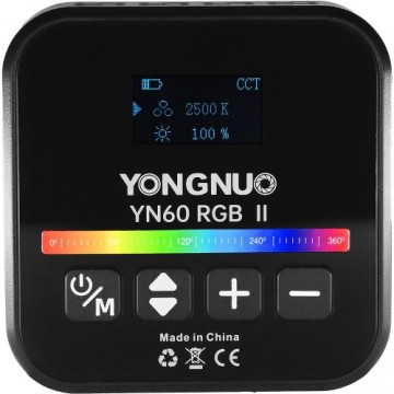 Yongnuo видеосвет YN60 RGB II, черный