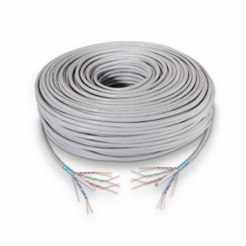 Жесткий сетевой кабель UTP кат. 6 Aisens A136-0282 Серый 305 m