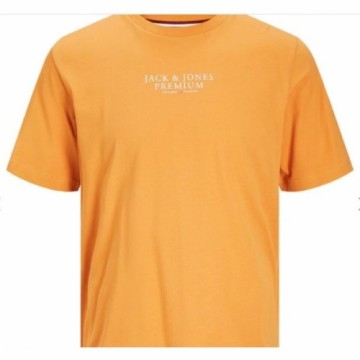 Vīriešu Krekls ar Īsām Piedurknēm Jack & Jones JPRBLUARCHIE SS TEE 12217167 Oranžs