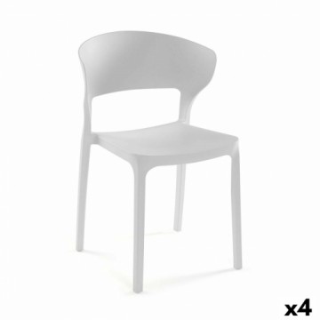 Krēsls Versa Balts 39,5 x 79 x 41,5 cm (4 gb.)