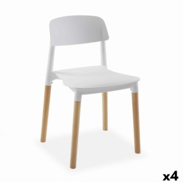 Krēsls Versa Balts 45 x 76 x 42 cm (4 gb.)