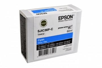 Original Ink- Cyan Epson SJIC36PC, SJI-C36PC, SJIC-36PC (T44C2, C13T44C240)