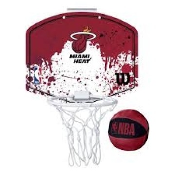Wilson Basketbola groza komplekts NBA MINI-HOOP  MIAMI HEAT