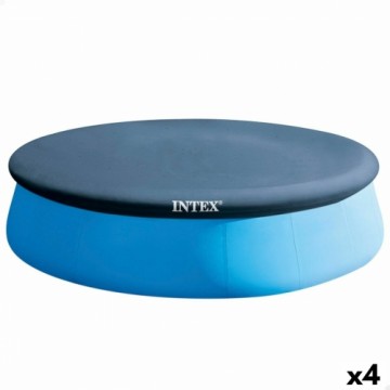 Покрытия для бассейнов Intex Тёмно Синий Ø 396 cm Круглый (4 штук)