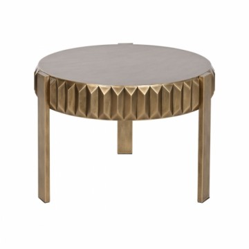 Mazs galdiņš Home ESPRIT Bronza Metāls 62 x 62 x 50 cm