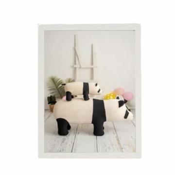 Glezna Crochetts Daudzkrāsains 33 x 43 x 2 cm Panda