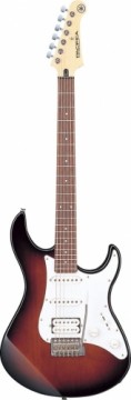 Yamaha PAC112J Electric guitar 6 strings Black, Brown, White
