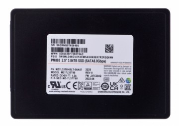 Samsung Semiconductor SSD Samsung PM893 3.84TB SATA 2.5" MZ7L33T8HBLT-00A07 (DWPD 1)