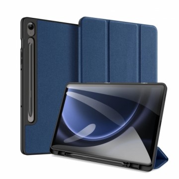 Dux Ducis Domo eco-leather case with stand for Samsung Tab S9 FE+ - blue