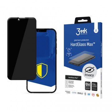 Apple iPhone 13 Mini Black - 3mk HardGlass Max Privacy™ screen protector