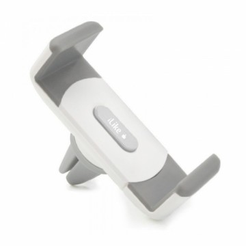 iLike IPH02 Мини Авто держатель на решетку воздуха для телефона  5-8cm шириной Белый  / Серый