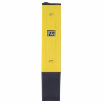 IVY Aqua 009A ūdens pH mērīšanas pildspalva ar ATC un LCD akvāriju baseinu dārzu vīnu dzeltenā krāsā