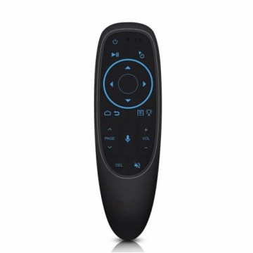 CP G10SPROBTS Universāla pults Smart TV / PC Air Mouse - Bluetooth / Wireless / IR Remote & Gyroscope / LED Melna