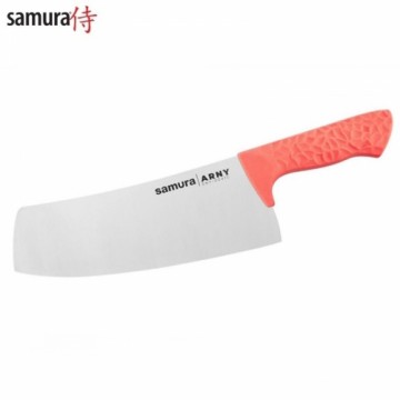 Samura Arny Cleaver кухонный нож 209мм AUS-8 Коралловый комфортная ручка из TPE HRC 59