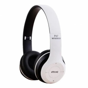 iWear BITS Шумопоглащающие Bluetooth 5.0 Безпроводные Стерео наушники с FM Радио / MP3 Mico SD и функцией звонка Белый