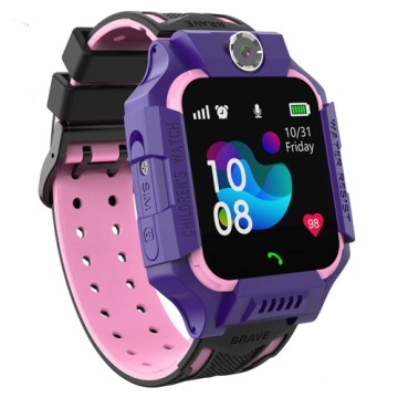 Bemi K2 Водостоикий Sim GPS Отслеживания Детские часы с звонком чатом и камерой Фиолетовый