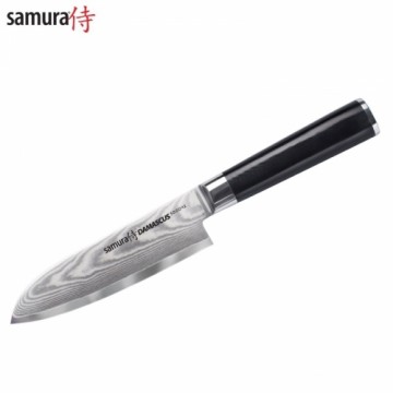 Samura Универсальный кухонный нож Santoku 145 мм из стали AUS 10 Damascus 61 HRC (67 слоев)